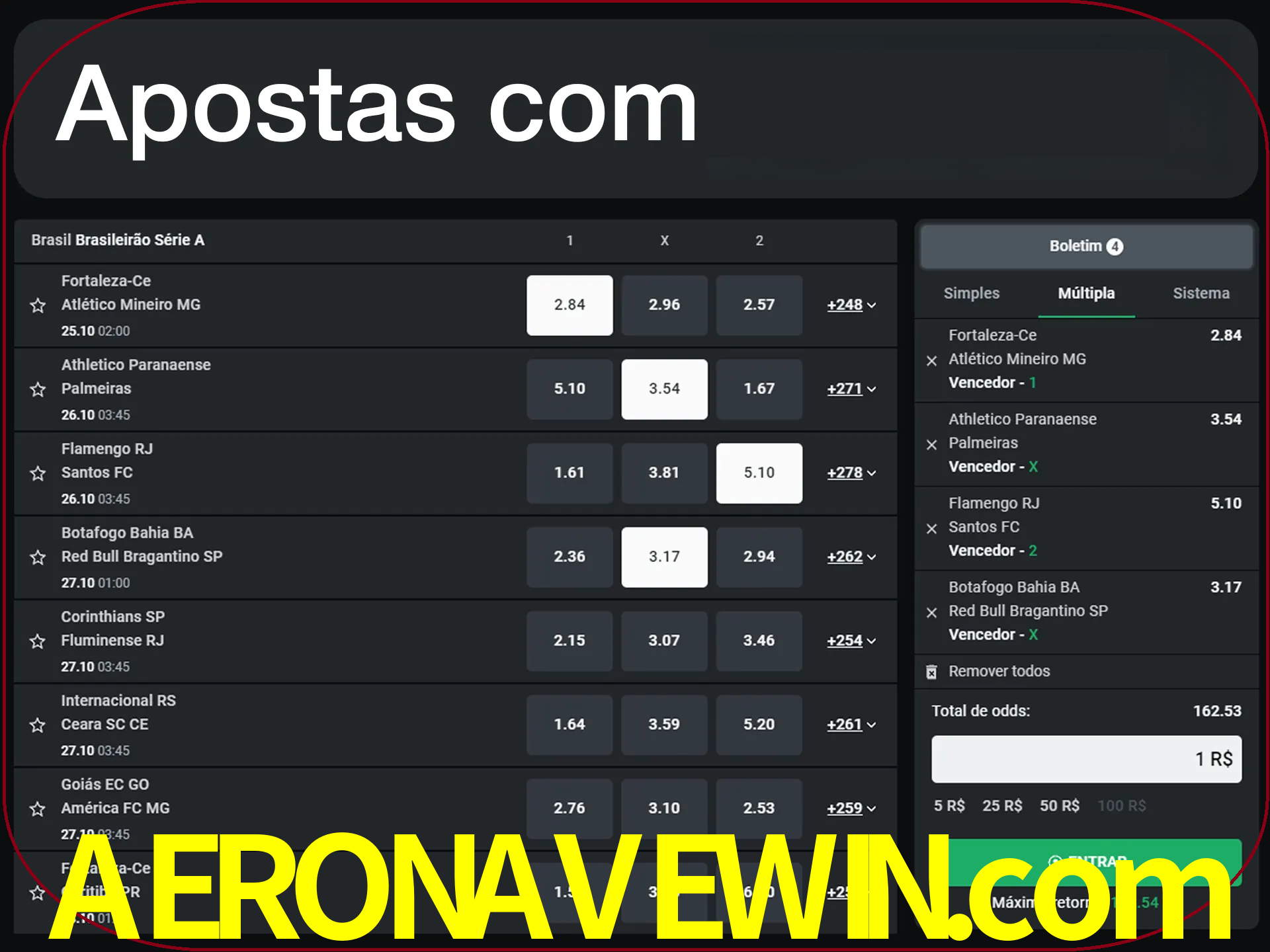 Aposte em vários diciplines com LeonBet.