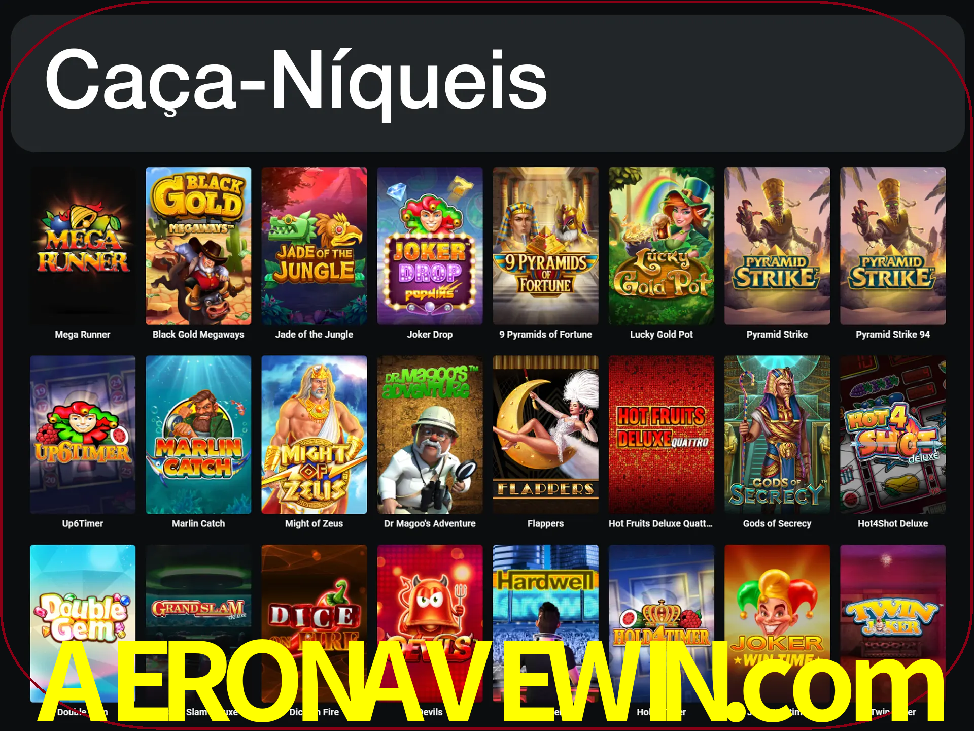 LeonBet tem mais de 3000 slots para jogar.
