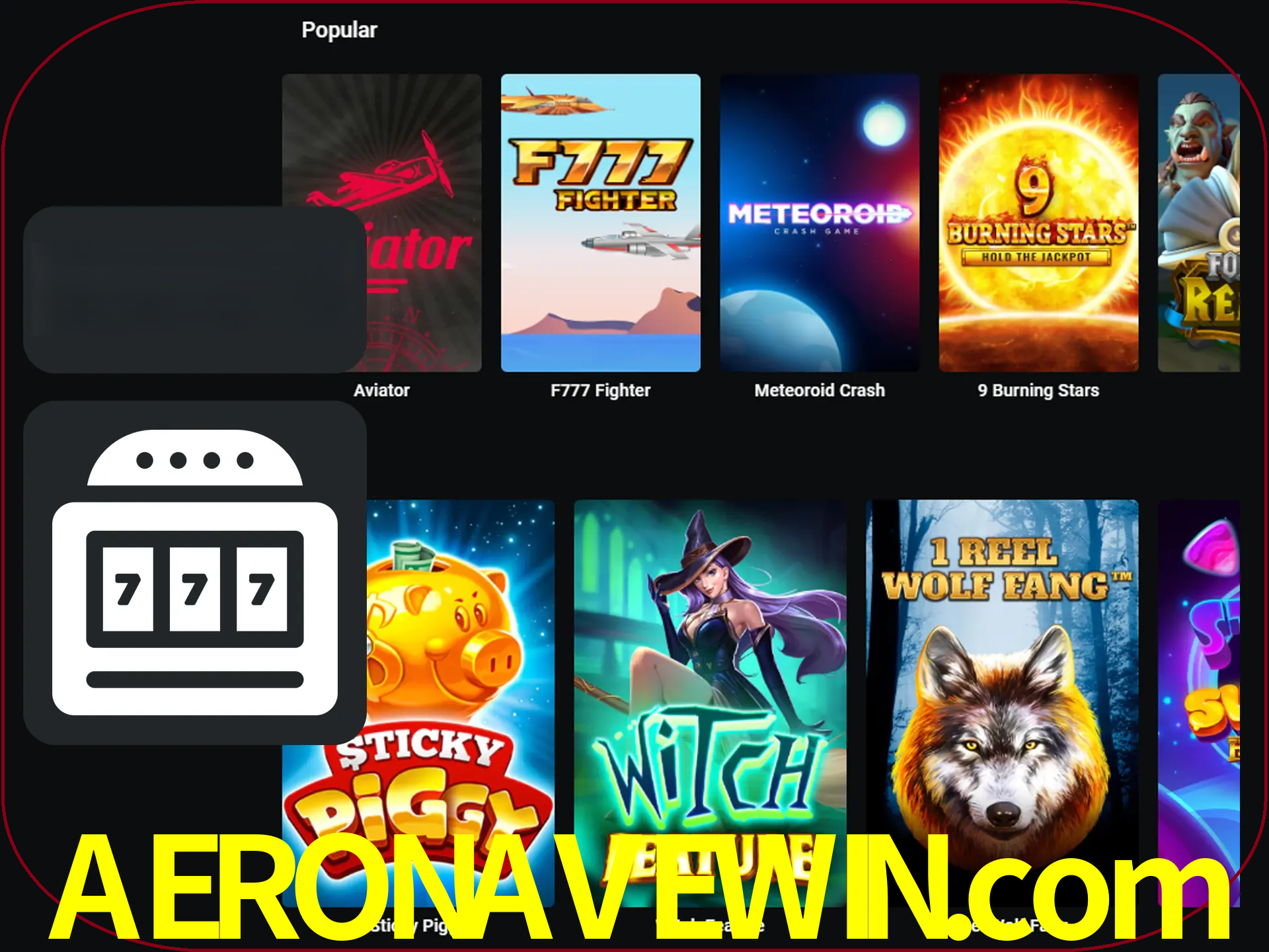 Gire seus slots de dinheiro favoritos.