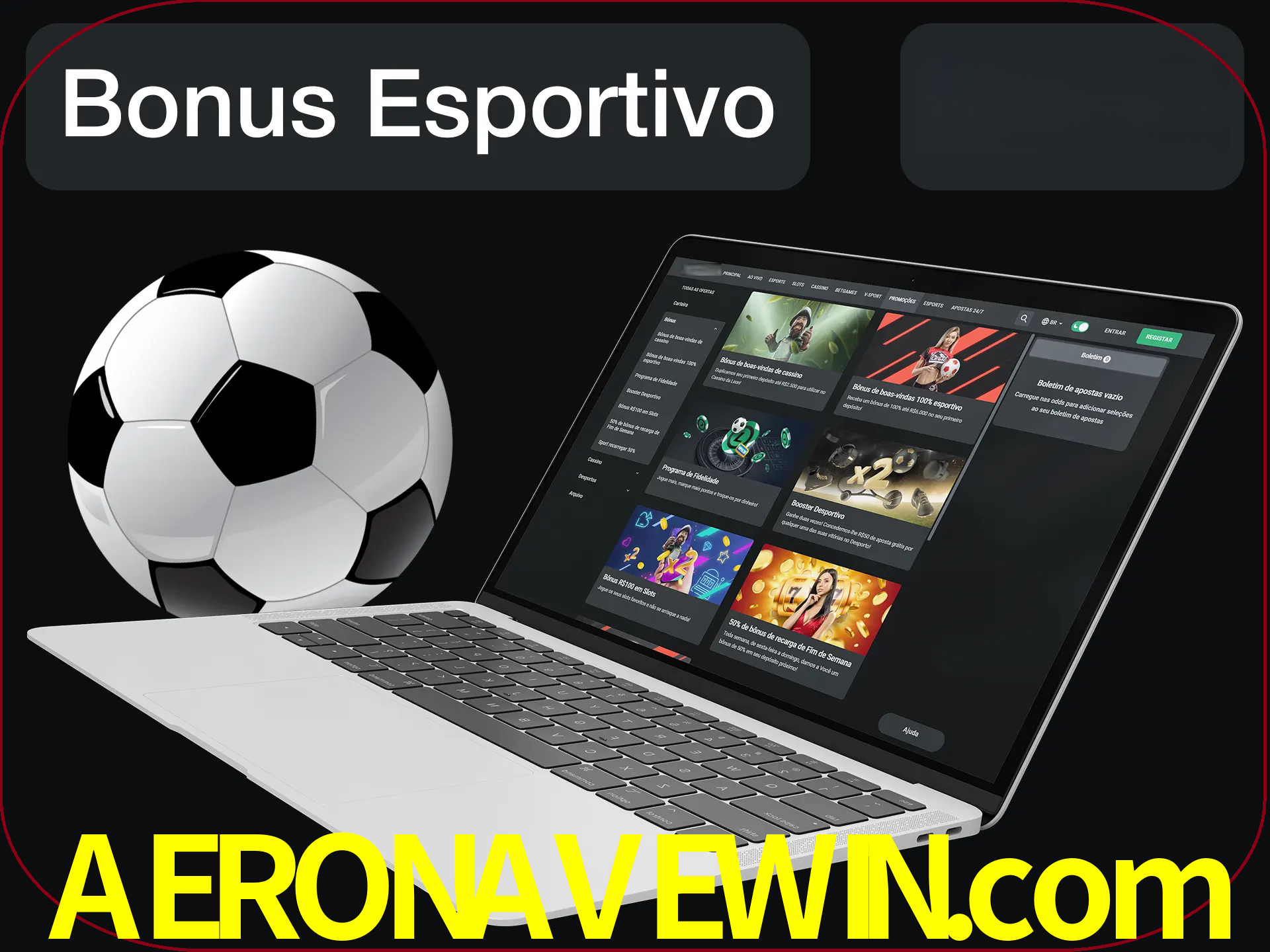 Antes de começar a apostar, use o bônus esportivo.
